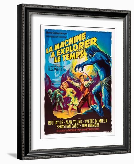 The Time Machine-null-Framed Art Print