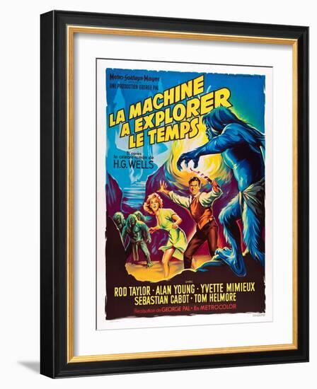 The Time Machine-null-Framed Art Print