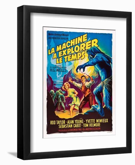 The Time Machine-null-Framed Premium Giclee Print