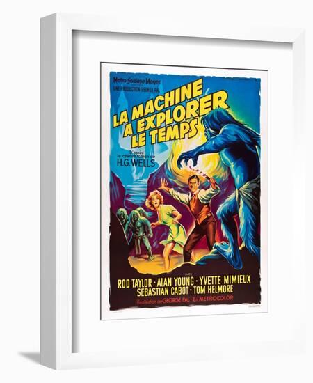 The Time Machine-null-Framed Premium Giclee Print