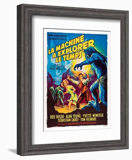 The Time Machine-null-Framed Art Print