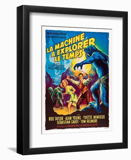 The Time Machine-null-Framed Art Print