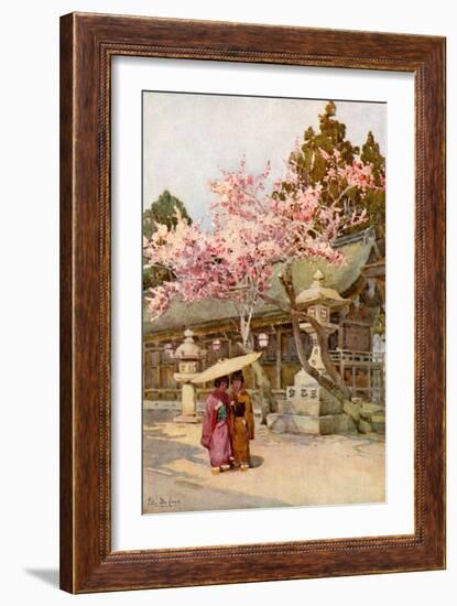 The Time of the Plum Blossoms-Ella Du Cane-Framed Giclee Print