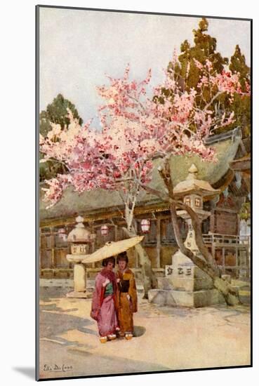 The Time of the Plum Blossoms-Ella Du Cane-Mounted Giclee Print