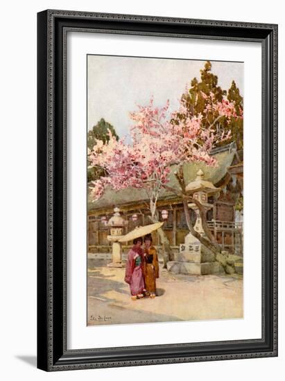 The Time of the Plum Blossoms-Ella Du Cane-Framed Giclee Print