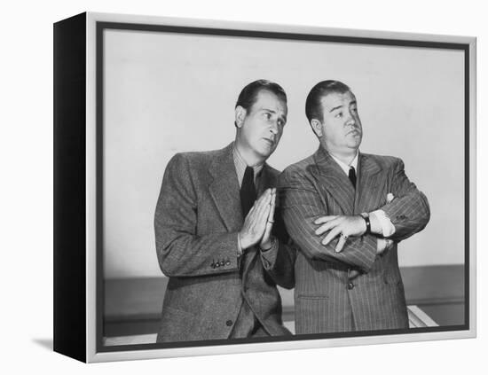 The Time of their Lives, from Left: Bud Abbott, Lou Costello, 1946-null-Framed Stretched Canvas