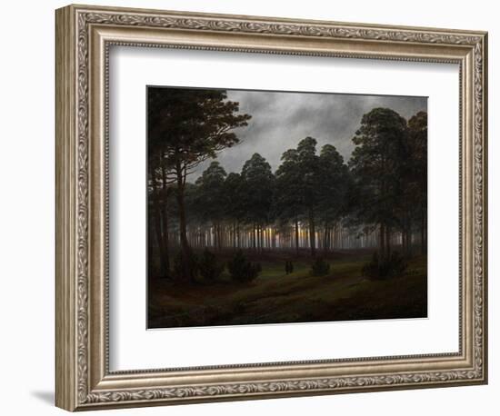 The Times of Day: the Evening, 1821-1822-Caspar David Friedrich-Framed Giclee Print