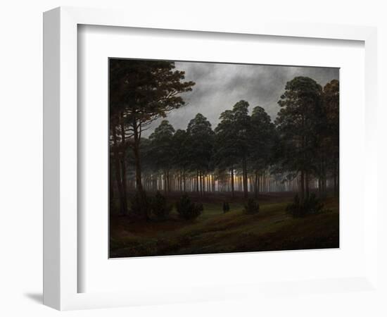 The Times of Day: the Evening, 1821-1822-Caspar David Friedrich-Framed Giclee Print