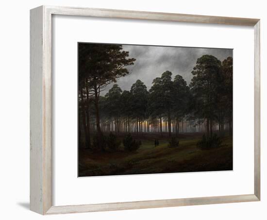 The Times of Day: the Evening, 1821-1822-Caspar David Friedrich-Framed Giclee Print