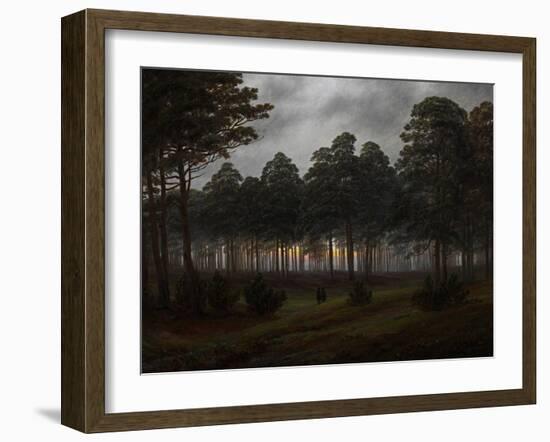 The Times of Day: the Evening, 1821-1822-Caspar David Friedrich-Framed Giclee Print