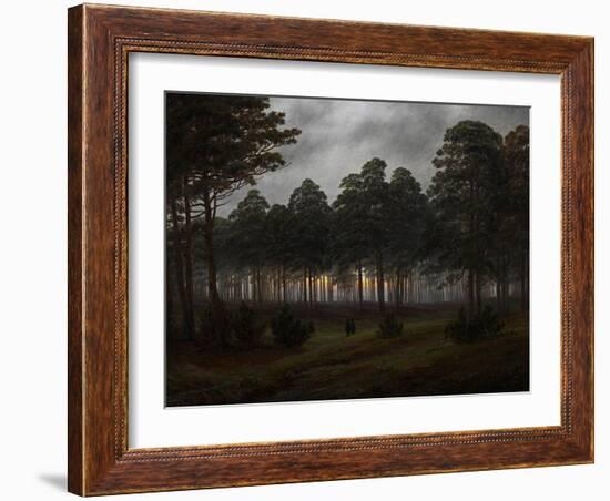 The Times of Day: the Evening, 1821-1822-Caspar David Friedrich-Framed Giclee Print