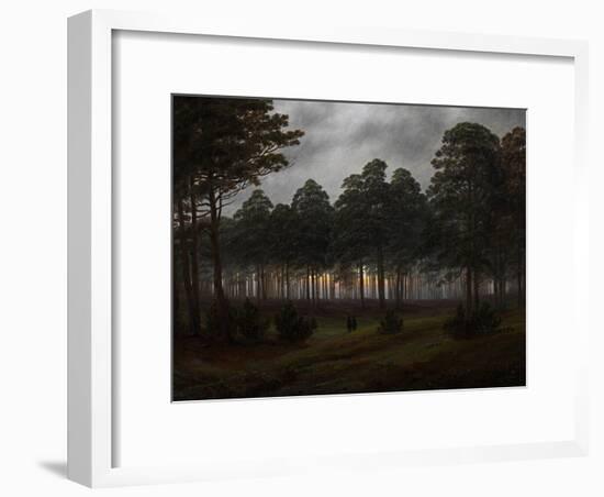 The Times of Day: the Evening, 1821-1822-Caspar David Friedrich-Framed Giclee Print