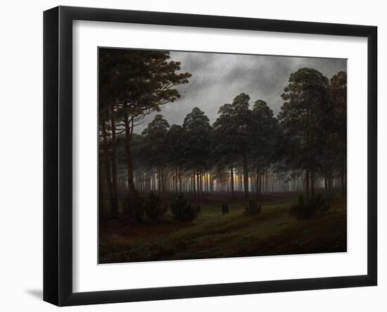 The Times of Day: the Evening, 1821-1822-Caspar David Friedrich-Framed Giclee Print