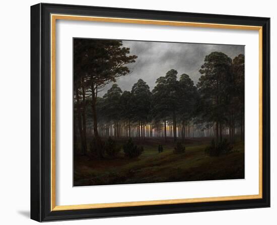 The Times of Day: the Evening, 1821-1822-Caspar David Friedrich-Framed Giclee Print