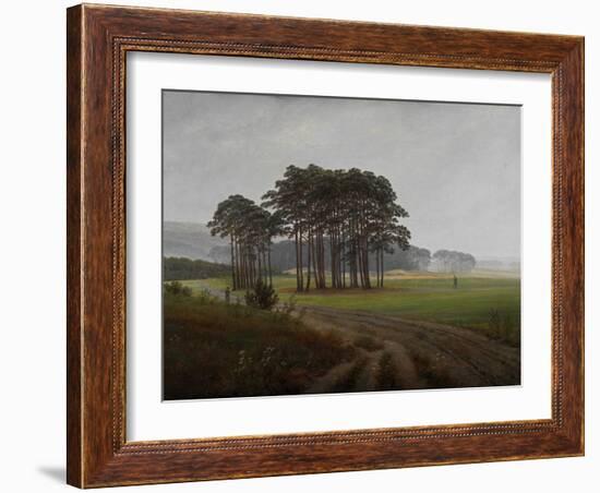 The Times of Day: the Midday, 1821-1822-Caspar David Friedrich-Framed Giclee Print