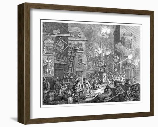 The Times, Plate I, C1762-William Hogarth-Framed Giclee Print