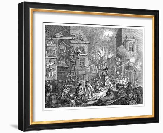 The Times, Plate I, C1762-William Hogarth-Framed Giclee Print