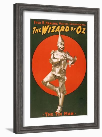 The Tin Man from The Wizard of Oz--Framed Art Print