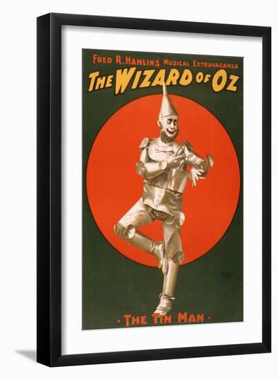 The Tin Man from The Wizard of Oz--Framed Art Print