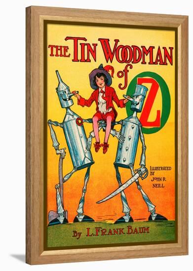 The Tin Woodsman of Oz-John R. Neill-Framed Stretched Canvas