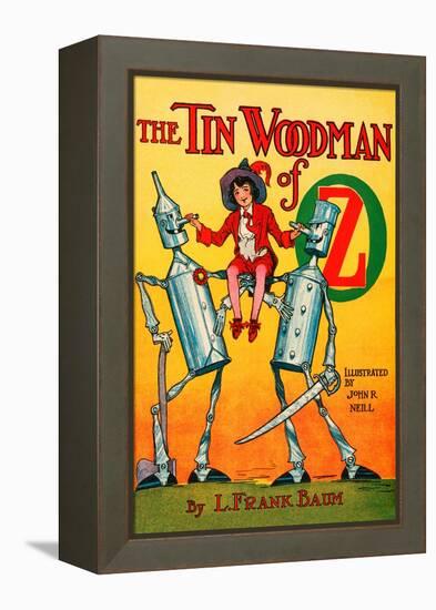 The Tin Woodsman of Oz-John R. Neill-Framed Stretched Canvas