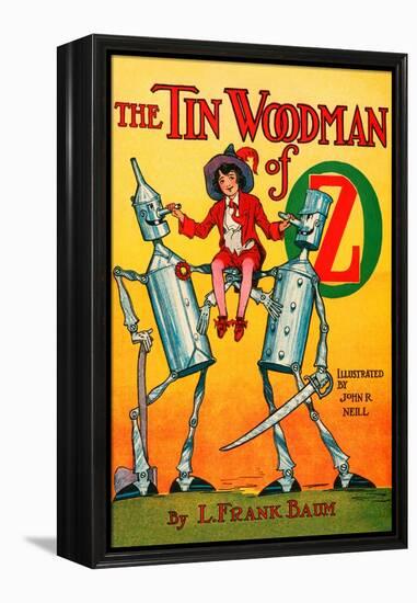 The Tin Woodsman of Oz-John R. Neill-Framed Stretched Canvas