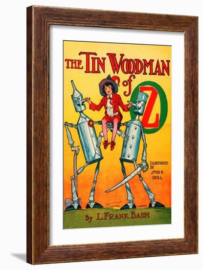 The Tin Woodsman of Oz-John R. Neill-Framed Art Print