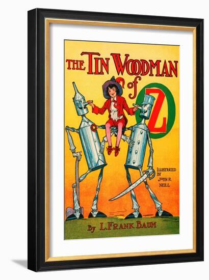 The Tin Woodsman of Oz-John R. Neill-Framed Art Print