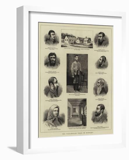 The Tisza-Esslar Trial in Hungary-null-Framed Giclee Print