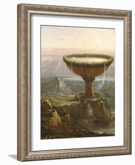 The Titan's Goblet, 1833-Thomas Cole-Framed Giclee Print