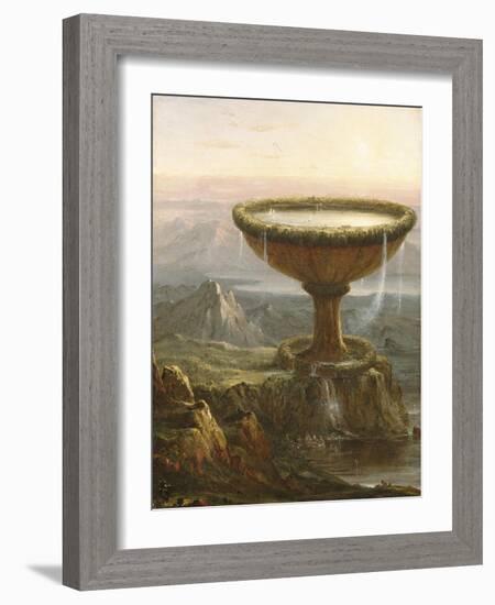 The Titan's Goblet, 1833-Thomas Cole-Framed Giclee Print