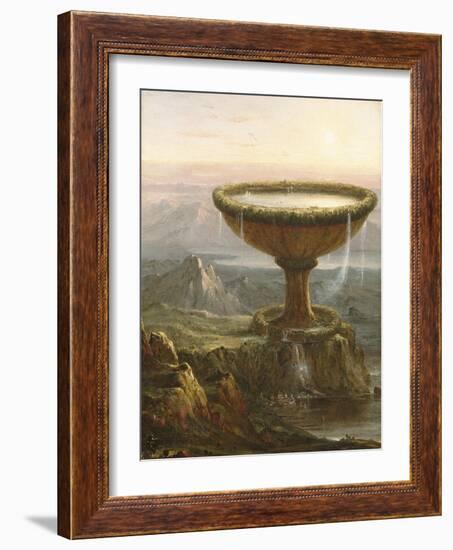 The Titan's Goblet, 1833-Thomas Cole-Framed Giclee Print