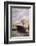 The Titanic Docked Before Her Disastrous Voyage-null-Framed Photographic Print