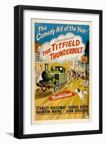 The Titfield Thunderbolt, 1953, Directed by Charles Crichton-null-Framed Giclee Print