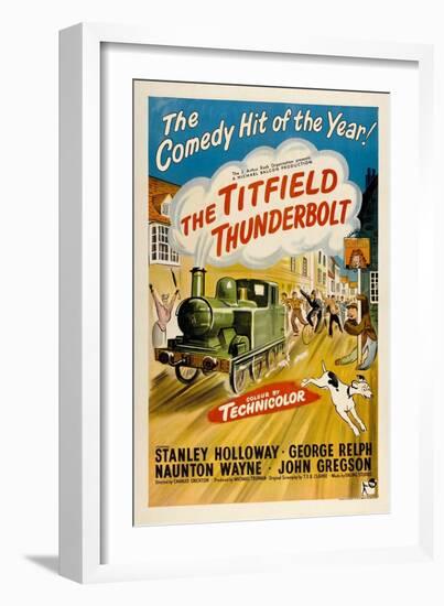 The Titfield Thunderbolt, 1953, Directed by Charles Crichton-null-Framed Giclee Print