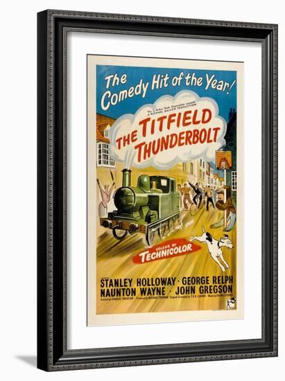 The Titfield Thunderbolt, 1953, Directed by Charles Crichton-null-Framed Giclee Print