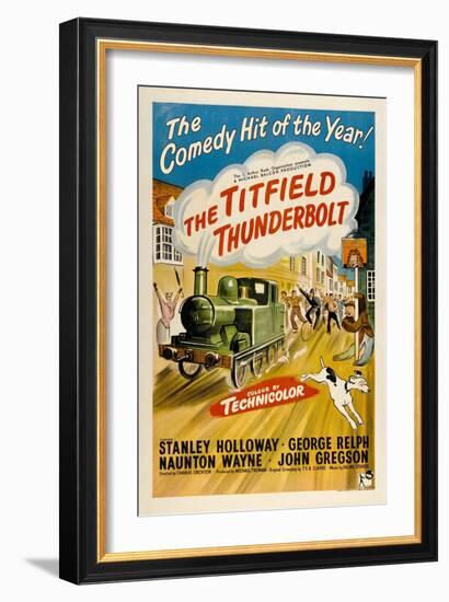 The Titfield Thunderbolt, 1953, Directed by Charles Crichton-null-Framed Giclee Print