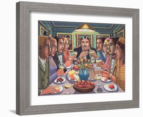 THE TOAST, 2012,-PJ Crook-Framed Giclee Print