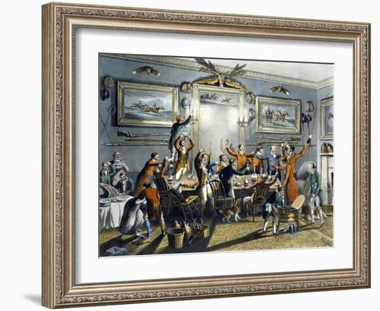 The Toast, from 'Foxhunting', Engraved by Thomas Sutherland (1785-1838)-Henry Thomas Alken-Framed Giclee Print