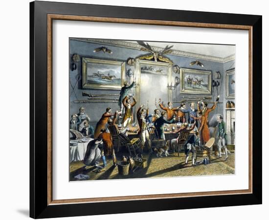 The Toast, from 'Foxhunting', Engraved by Thomas Sutherland (1785-1838)-Henry Thomas Alken-Framed Giclee Print