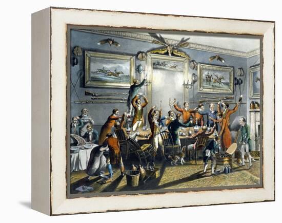 The Toast, from 'Foxhunting', Engraved by Thomas Sutherland (1785-1838)-Henry Thomas Alken-Framed Premier Image Canvas