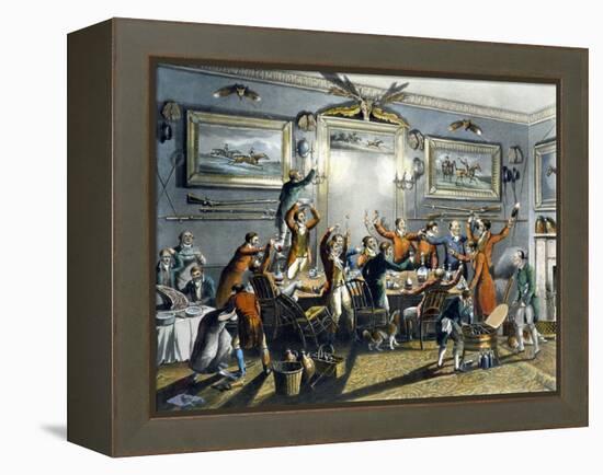 The Toast, from 'Foxhunting', Engraved by Thomas Sutherland (1785-1838)-Henry Thomas Alken-Framed Premier Image Canvas