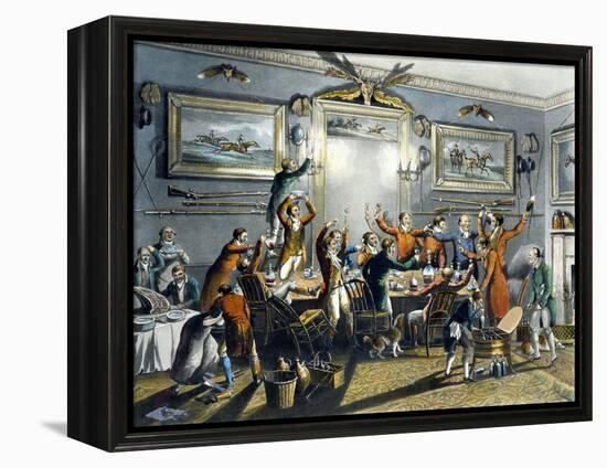 The Toast, from 'Foxhunting', Engraved by Thomas Sutherland (1785-1838)-Henry Thomas Alken-Framed Premier Image Canvas