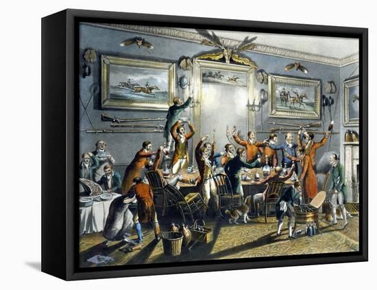 The Toast, from 'Foxhunting', Engraved by Thomas Sutherland (1785-1838)-Henry Thomas Alken-Framed Premier Image Canvas