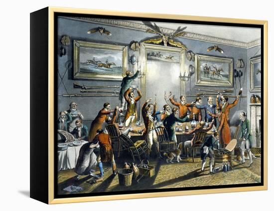 The Toast, from 'Foxhunting', Engraved by Thomas Sutherland (1785-1838)-Henry Thomas Alken-Framed Premier Image Canvas