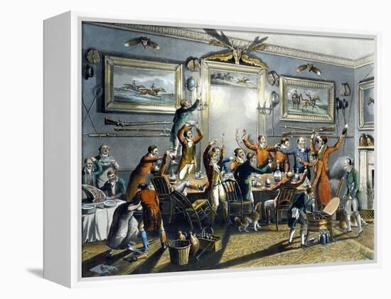 The Toast, from 'Foxhunting', Engraved by Thomas Sutherland (1785-1838)-Henry Thomas Alken-Framed Premier Image Canvas