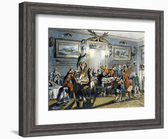 The Toast, from 'Foxhunting', Engraved by Thomas Sutherland (1785-1838)-Henry Thomas Alken-Framed Giclee Print