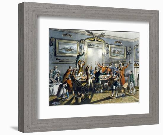 The Toast, from 'Foxhunting', Engraved by Thomas Sutherland (1785-1838)-Henry Thomas Alken-Framed Giclee Print