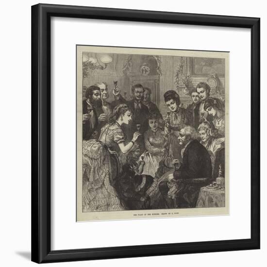 The Toast of the Evening-null-Framed Giclee Print