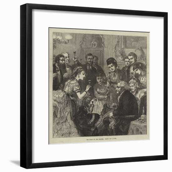 The Toast of the Evening-null-Framed Giclee Print